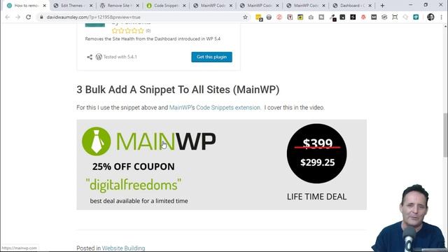 Removing The WordPress Site Health Check Widget смотреть онлайн