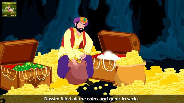 Si Alibaba at ang Apatnapung Bandido | Alibaba And The 40 Thieves in Filipino | Filipino Fairy Tale смотреть онлайн