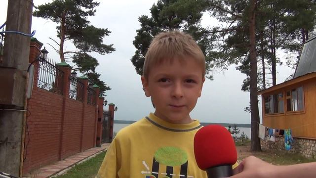 интервью о себе, о лагере на о. Волго, о друзьях смотреть онлайн