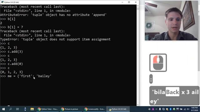 Tuples, Sets, and Dictionaries | Python Collections [6/6] смотреть онлайн
