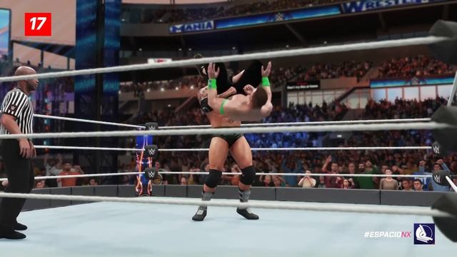 WWE 2K18 Top 30 Pin-Combos (Animations) смотреть онлайн