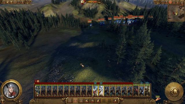Total War Warhammer прохождение на русском за Империю захват провинции часть 5 обзор смотреть онлайн