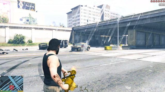 Ultimate GTA 5 Gameplay: Michael Steel Mafia Car Escape from Insane 10-Star Wanted Level! смотреть онлайн