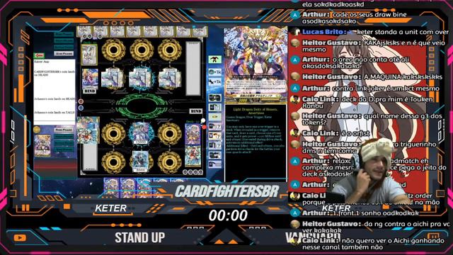 Cardfighter Vanguard Area - Over Dress Game Play смотреть онлайн