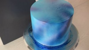 торт КОСМОС украшение аэрографом. Как украсить торт в стиле космос. бзк