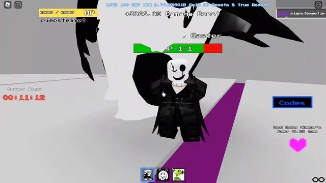 Roblox undertale last reset how to defeat gaster (tutorial) смотреть онлайн