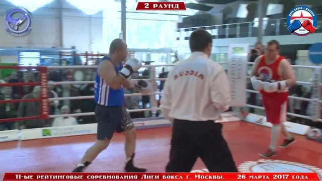 11-е рейтинговые бои Лига бокса г. Москвы – 26.03.17 г. 91+ кг. смотреть онлайн