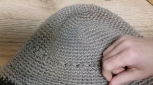 Шапка для бани из джута