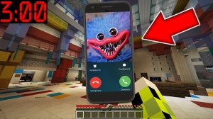 ХАГГИ ВАГГИ POPPY PLAYTIME позвонил в 3 часа ночи на ХЭЛЛОУИН в майнкрафт! HUGGY WUGGY SCP MINECRAFT
