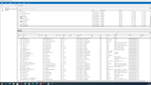 ChessSuite Chessdatabase written in C# SQLITE DEVEXPRESS RECAP смотреть онлайн
