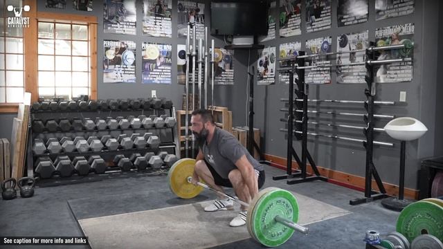 Snatch Pull to Hold | Olympic Weightlifting Exercise Library смотреть онлайн