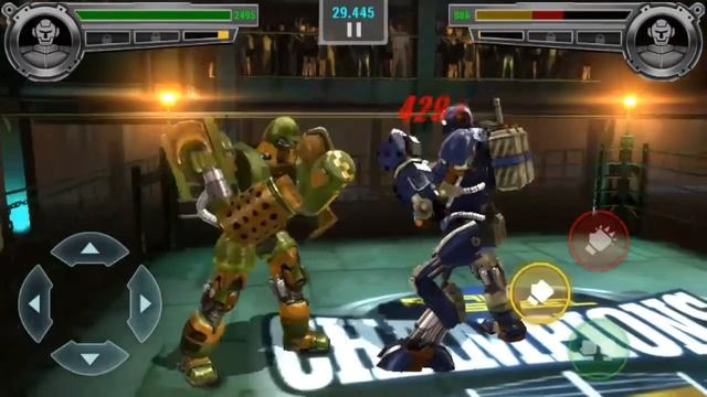 [Real Steel Champions]Combat mode chrono 2 realste смотреть онлайн