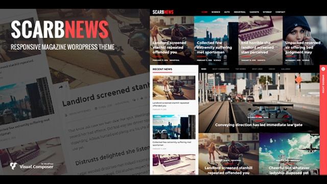 Scarbnews - News/Magazine WordPress Theme | Themeforest Website Templates and Themes смотреть онлайн