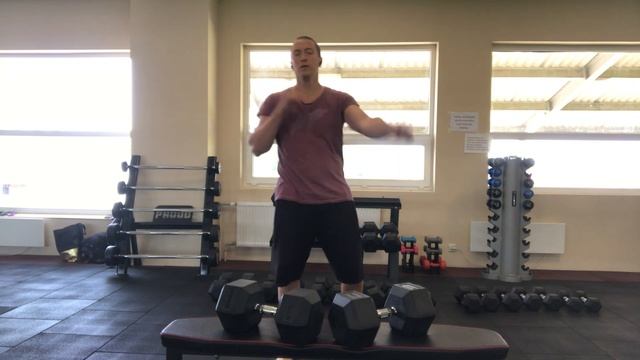 Пробую большой вес на бицепс. Какие гантели мне покоряться !? смотреть онлайн