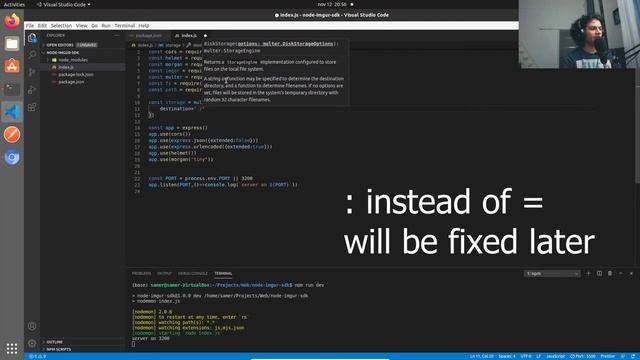 imgur with nodejs and multer смотреть онлайн