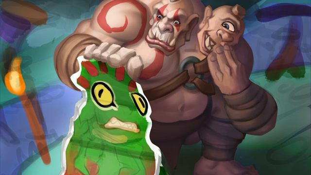 Hearthstone Bamboozle Art Timelapse смотреть онлайн