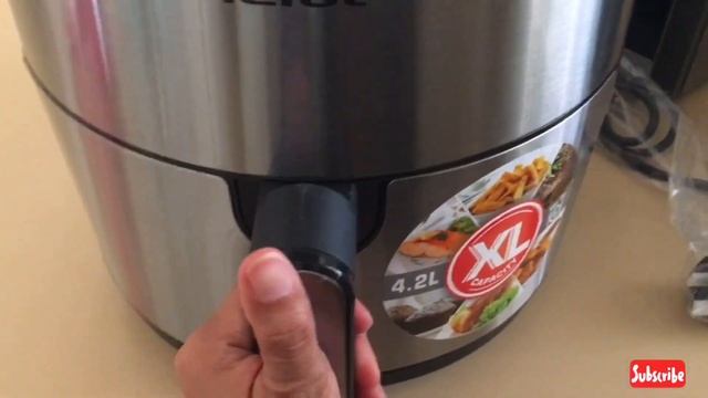 AIR FRYER | EASY FRY DELUXE | tefal brand | 4.2 L digital health fryer смотреть онлайн