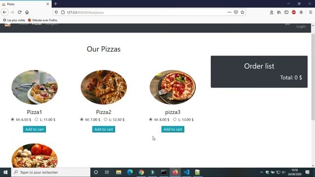 Fast food web application part7: add items to shopping cart (Django / JS) смотреть онлайн