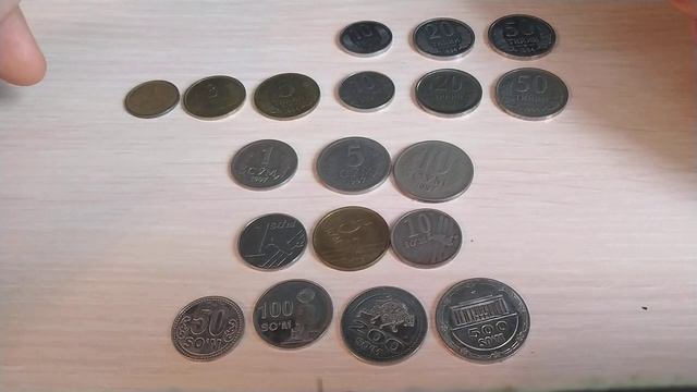 Регулярные монеты стран мира.   Узбекистан 1994 - 2021  Regular Coins Of Uzbekistan