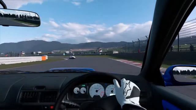 GT Sport,Subaru Impreza 22B-STI'98,Autopolis Int.,without tuning,level hard,cockpit смотреть онлайн