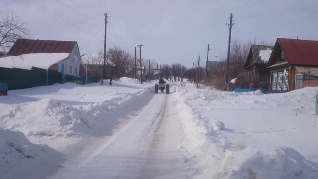 Мотовездеход. Пневматик на базе мотоцикла Иж. смотреть онлайн
