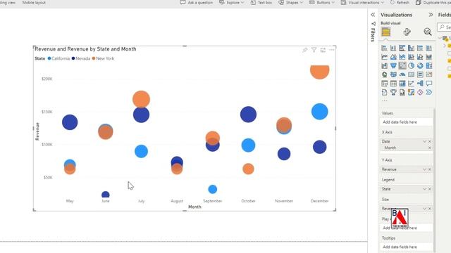 1 Minute Power BI Scatter Chart смотреть онлайн