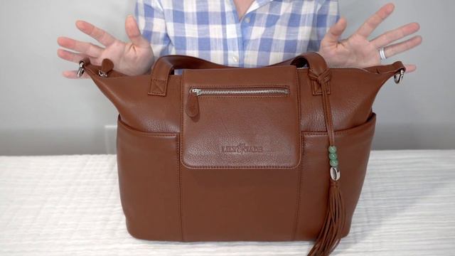 Lily Jade NEW 3.0 Diaper Bag Organizer Insert! Review & Packing Video смотреть онлайн