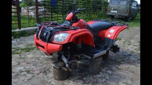 Тюнинг квадроцикла CF Moto 500 basic !