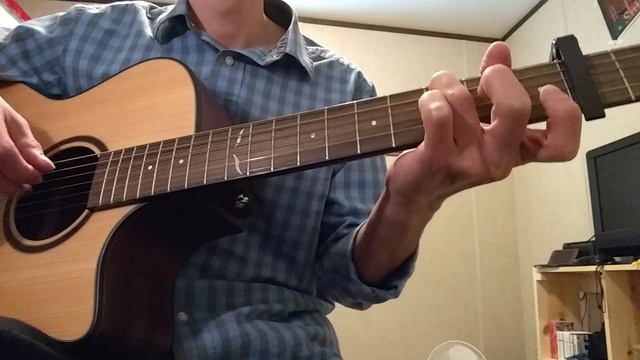 Tokyo Ghoul - Unravel (Joe's acoustic guitar cover) смотреть онлайн