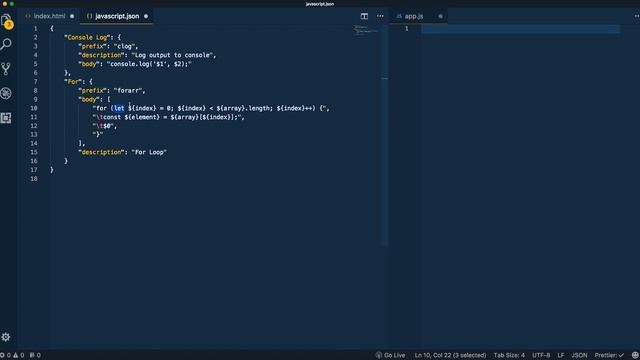 Creating Code Snippets in Visual Studio Code смотреть онлайн