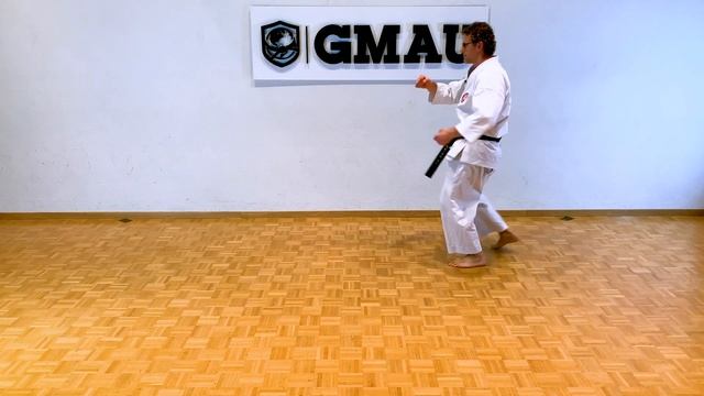 Shotokan Karate Class - 6th Kyu Green Belt - Kime and Kihon Class смотреть онлайн