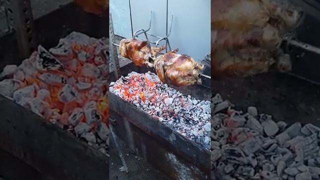 Вертел своими руками жарим курочку смотреть онлайн