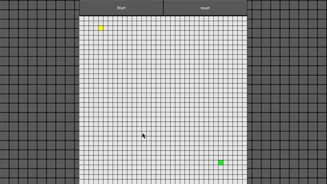 A* Pathfinding Algorithm Visualizer using Python and Kivy смотреть онлайн