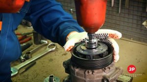 Замена подшипника муфты кондиционера своими руками