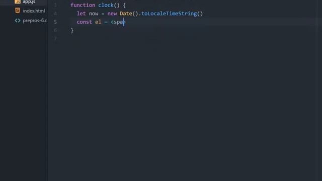 React simple, fast and easy clock | React Reloj simple facil y rapido смотреть онлайн