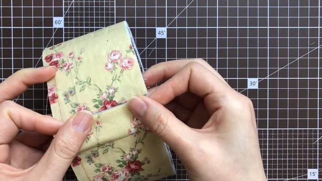 퀼트 No.014 퀼트 퍼프 바구니 만들기, 솜을 넣은 바구니를 만드는 조금 다른 방법. смотреть онлайн