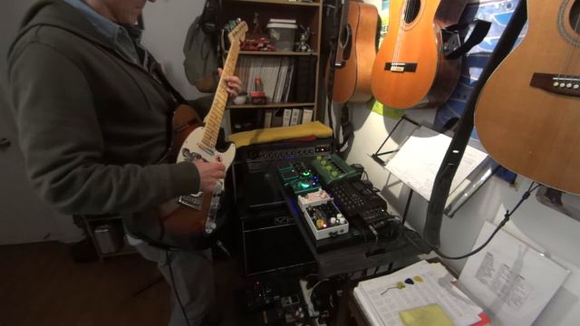 Dotted 8th Delay Song | Strymon Timeline | EHX Superego+ | EHX Attack Decay | Ambient Guitar Song. смотреть онлайн