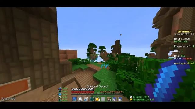 Ender Perl Clutch V3 - Skywars Clips #30 смотреть онлайн