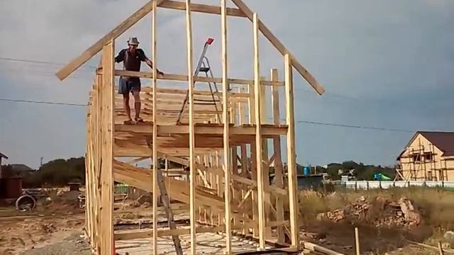 Каркасный дом своими руками