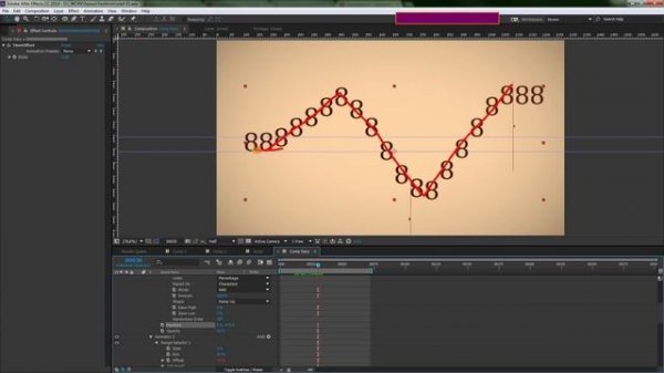 Забавная анимация текста в After Effects - AEplug 074