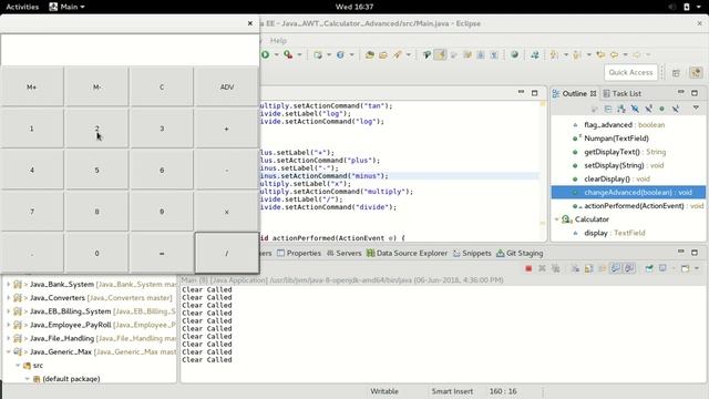 CS8383 - E11 - Java Calculator Application using Java AWT packages смотреть онлайн