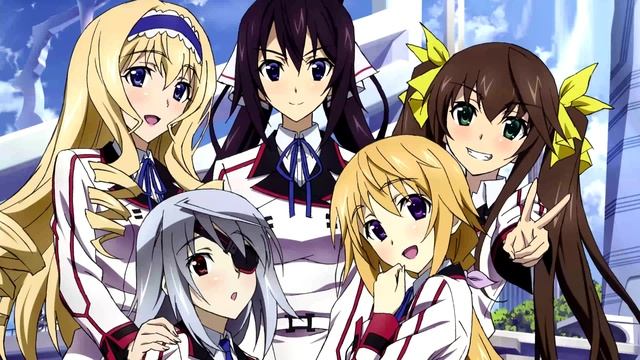 Infinite Stratos ED 1 - SUPER∞STREAM [Houki, Cecilia, Ling, Char, Laura Mix Edition] смотреть онлайн