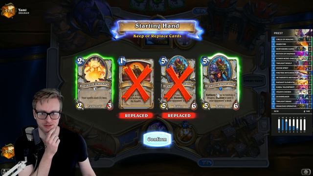 Hearthstone | Wild Budget Inner Fire Combo Priest | Rise of Shadows | Legend смотреть онлайн