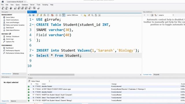 Learn SQL Day #7: How to Insert Data into Table | MySQL Workbench [2023] смотреть онлайн