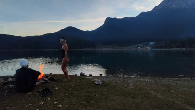The Cold - friend or enemy | Winter Cold Swim смотреть онлайн