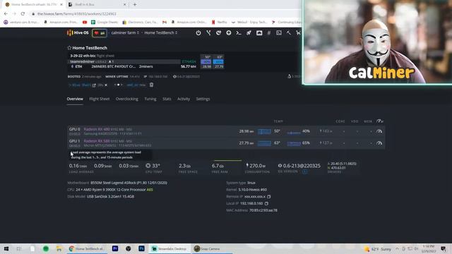 MSI RX580 31 MH/S on Ethereum with Overclocks смотреть онлайн