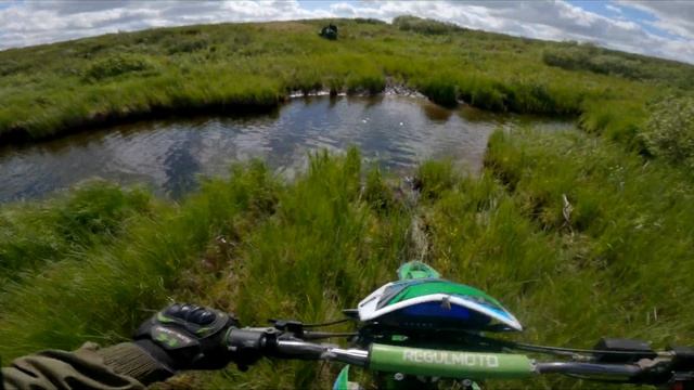 ЭНДУРО ПО ТУНДРЕ (на речку Сейда) смотреть онлайн