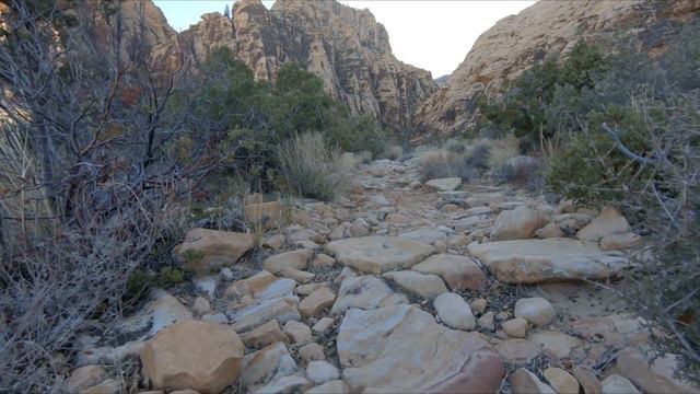 RED ROCK CANYON NEVADA-- ICE BOX CANYON TRAIL смотреть онлайн