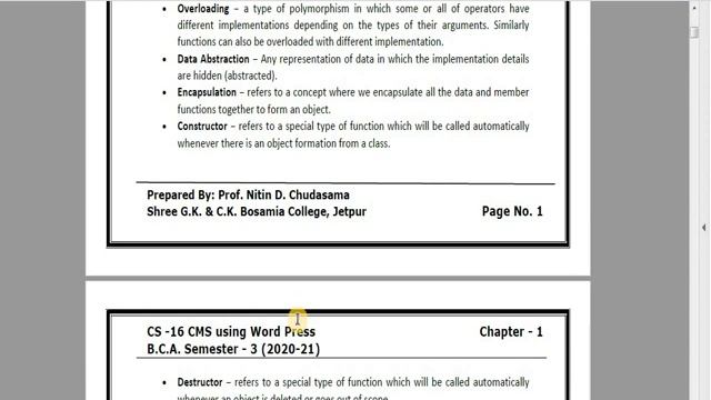 CMS Lecture Basic OOP Concept 26.06.2020 смотреть онлайн