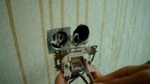 Как подключить интернет розетку к 4 жильному проводу